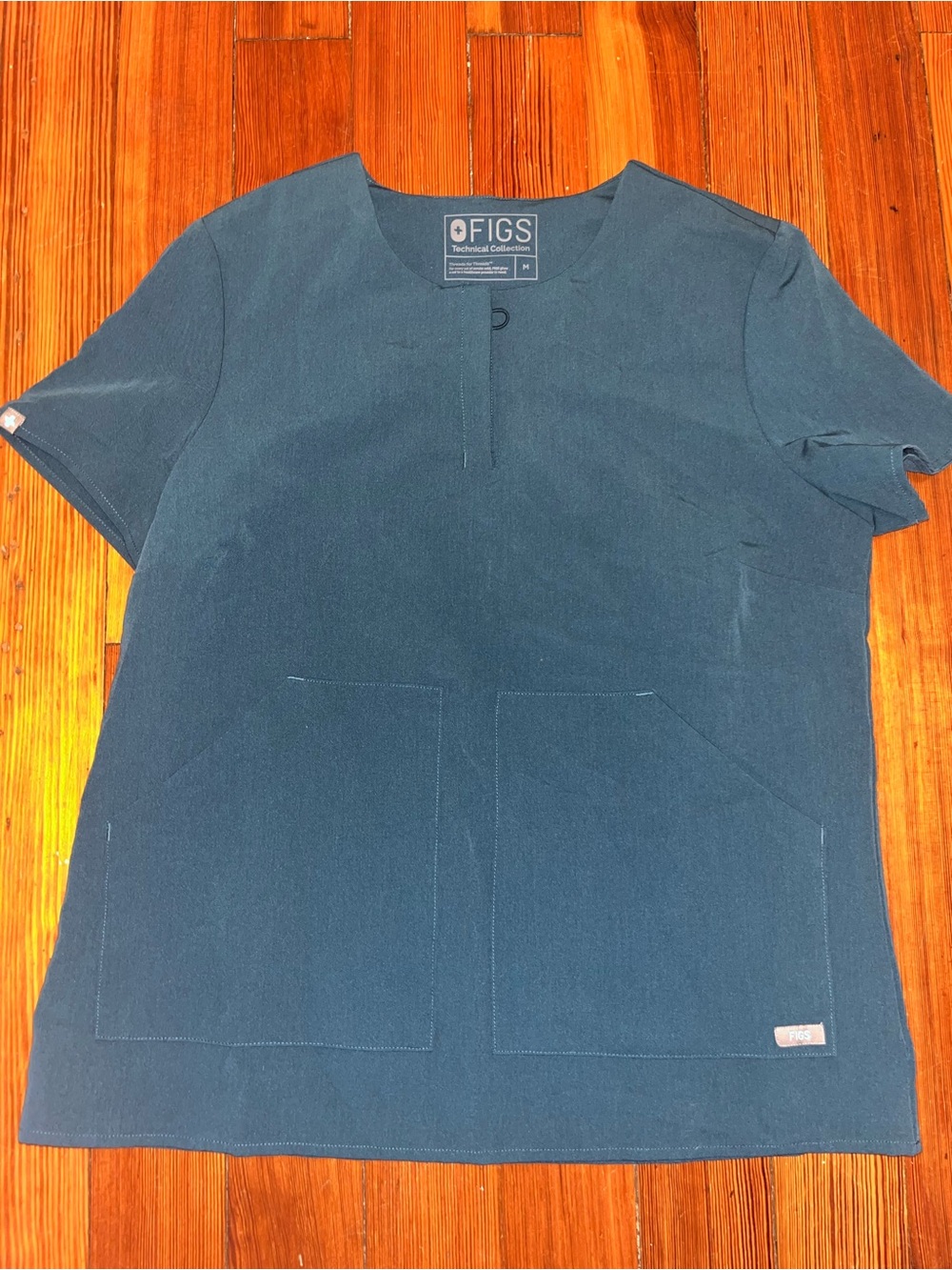 FIGS teal medium limited edition scrub top